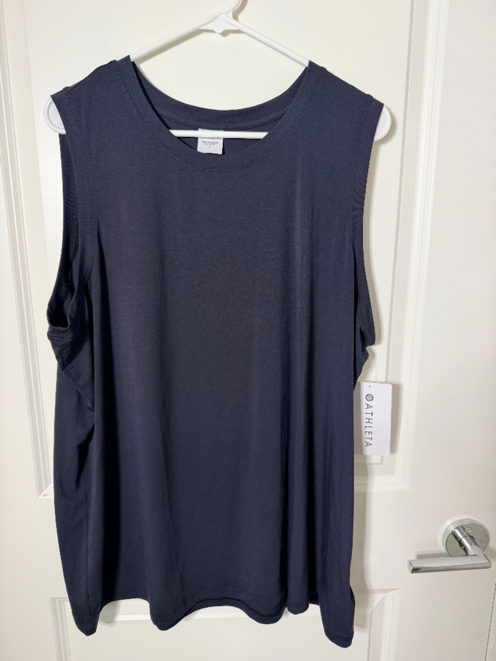 Athleta Plus Size Vital Tank Black Size 2X NWT